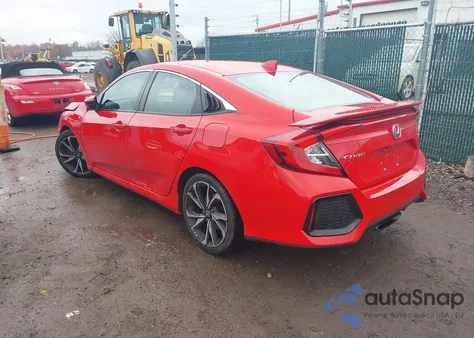 2018 Honda Civic Si z USA, uszkodzony, nr VIN 2HGFC1E5XJH708024